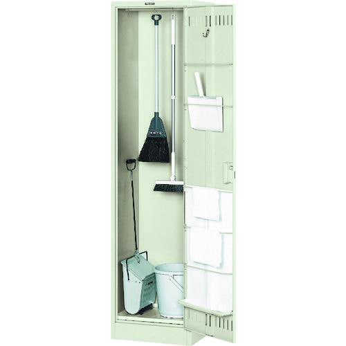 掃除用具ケース 浅型 パイプ付