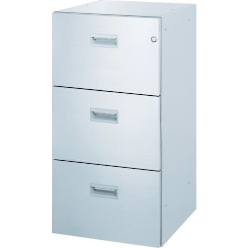 SUS304保管庫 3段引出型
