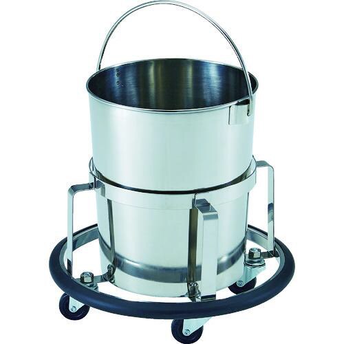 ステンレスバケツ付キックバケツ