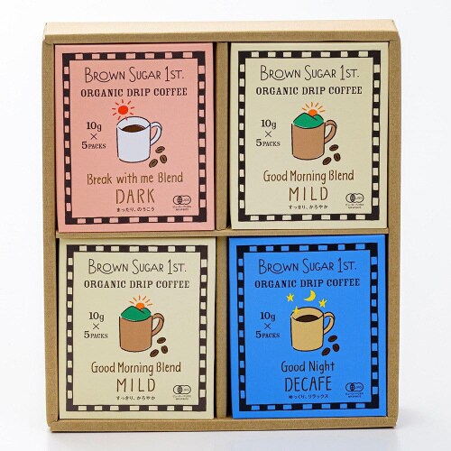 オーガニックドリップコーヒー4箱