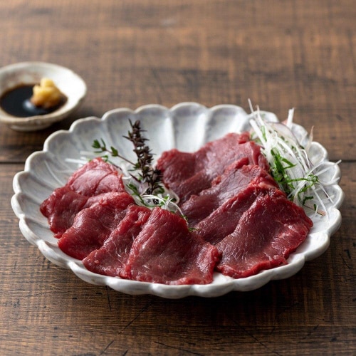 ふじ馬刺し 赤身食べくらべセット