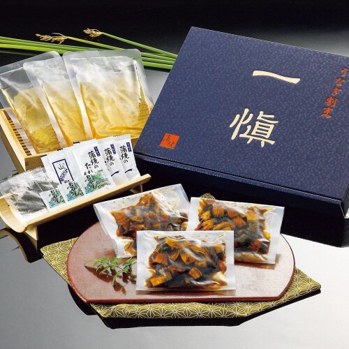 愛知 うなぎ割烹「一愼」鰻のひつまぶし(3人前)