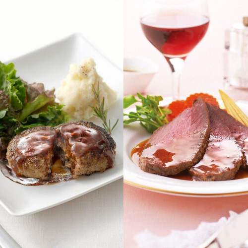 佐賀牛ローストビーフ&ハンバーグセット