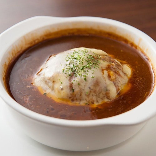 大阪 洋食REVO 名物黒バーグR