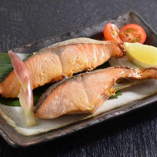 北海道産 秋鮭西京漬&昆布〆2種セット