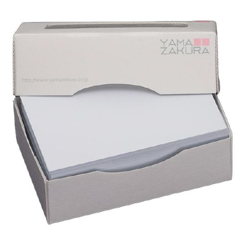 名刺用紙 4号 八重桜 100枚