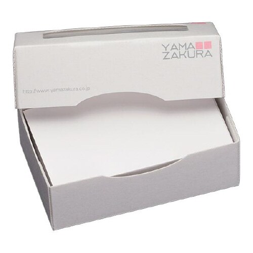 名刺用紙 4号 雪 並口 100枚