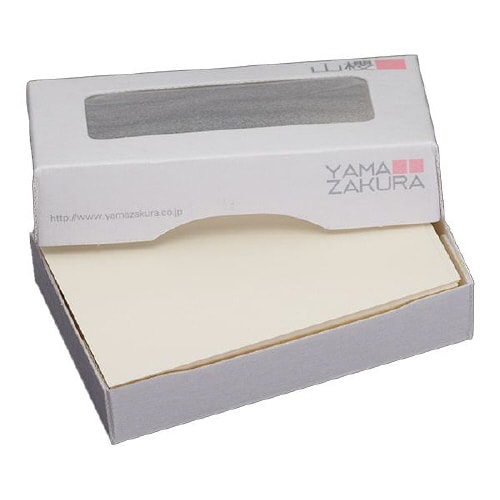 名刺用紙 4号 サニー 100枚