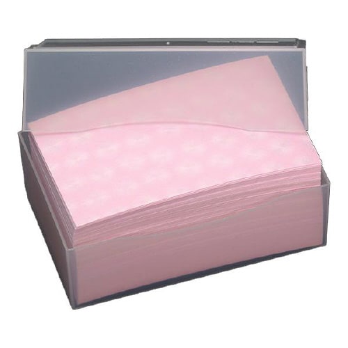 名刺用紙 4号 真珠 ピンク 100枚