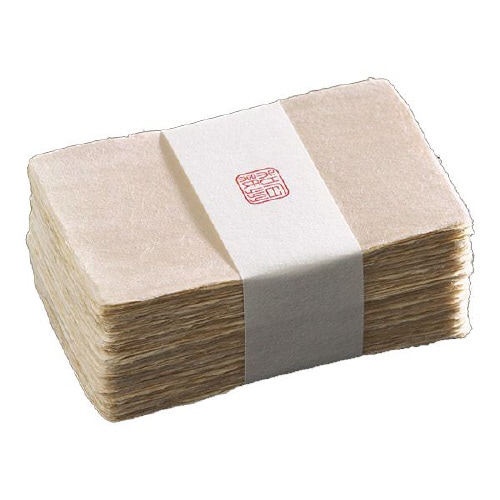 名刺用紙 4号 石州和紙 耳付 100枚