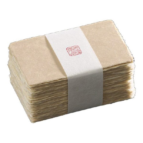 名刺用紙 4号 伊予和紙 耳付 100枚