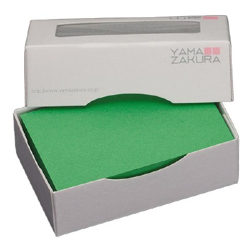 名刺用紙 4号 緑 100枚