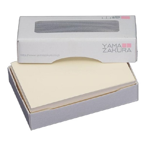 名刺用紙 4号 竹はだ 中性紙 100枚