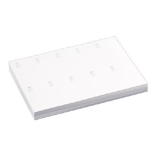 名刺用紙 10面付 FSCロゴ Wドブ付 110枚