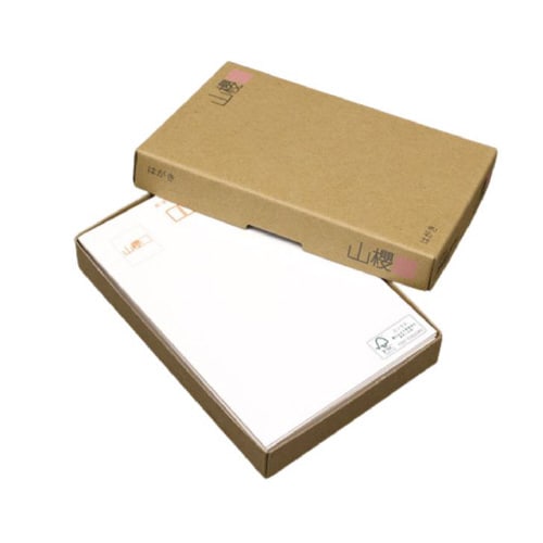 はがき FSCロゴ入ホワイト 100枚