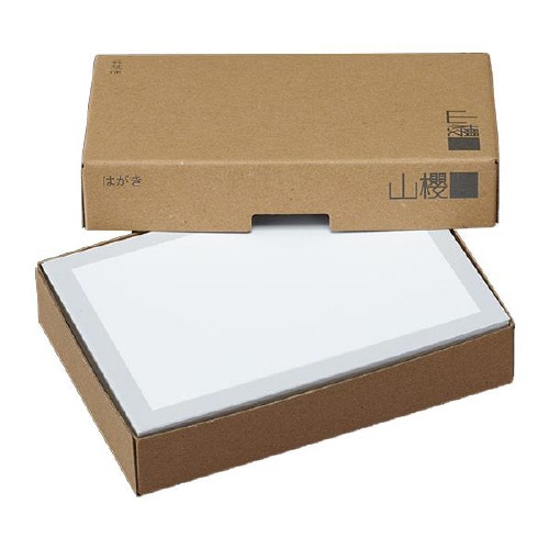 弔事用カード はがきサイズ 48 鼠枠 100枚