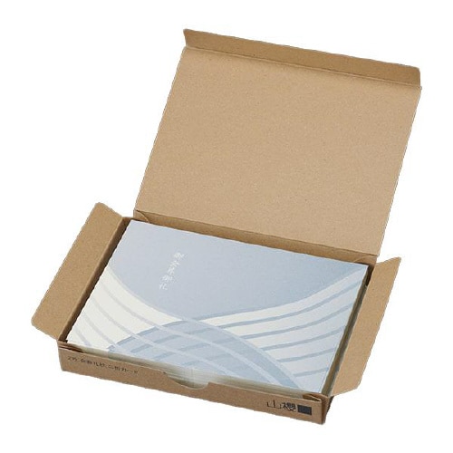 会葬礼状 二折 No.423 早瀬 100枚