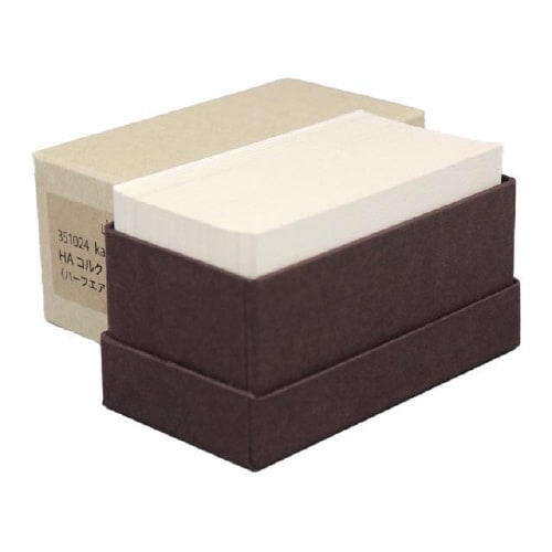 名刺用紙 4号 活版用 Hエア コルク 100枚