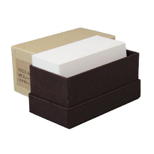 名刺用紙 4号 活版用 MT スノー 100枚