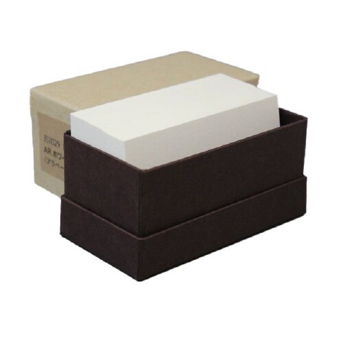 名刺用紙 4号 活版用 AR ホワイト 100枚