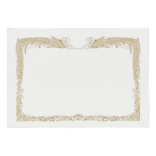 賞状用紙 A3ワイド横 純白 100枚