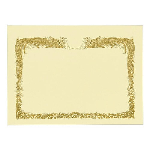 賞状 B5ワイド横 クリーム マーク用 100枚