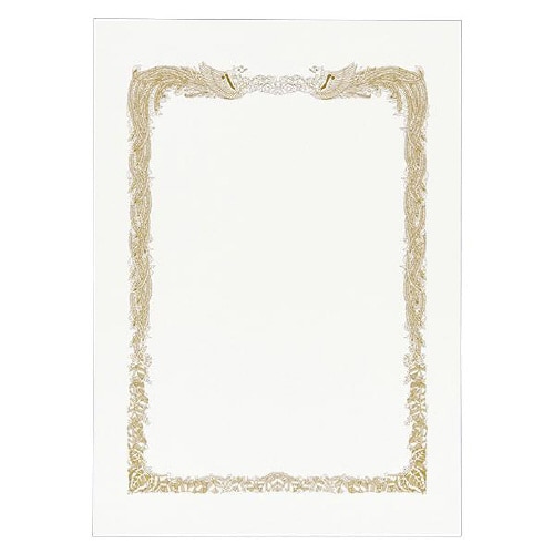 賞状用紙 A4ワイド縦 ケント 100枚