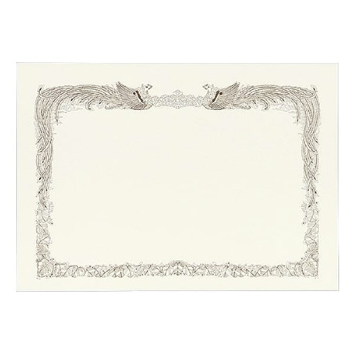 賞状用紙 A4横 クリーム LP 100枚