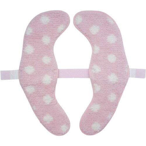 ふんわリッチ 便座マット ドットピンク 2セット