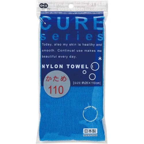 クア2 ボディタオル かため ブルー 4セット