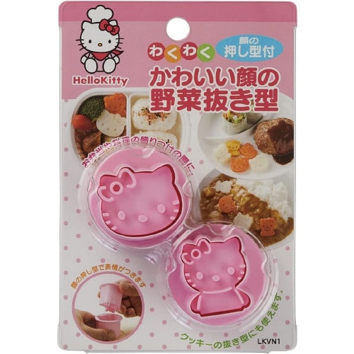 野菜抜き型 ハローキティ 3セット