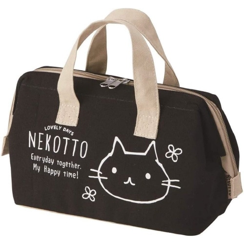 保冷 がま口ランチバッグ ねこっと