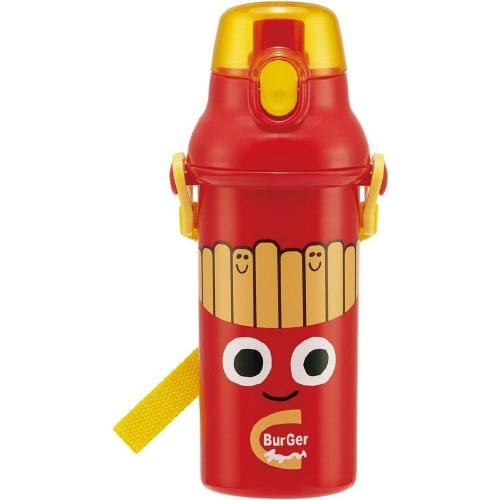 プラスチック製 子供用水筒 バーガーコンクス