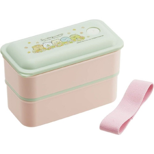 パッキン一体型 2段弁当箱 すみっコぐらし