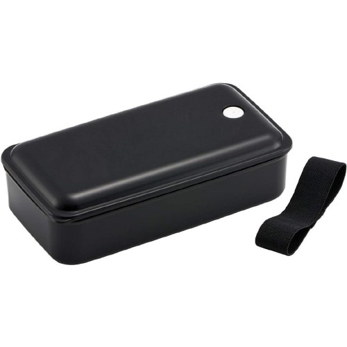 パッキン 一体型 弁当箱 ブラック 2セット
