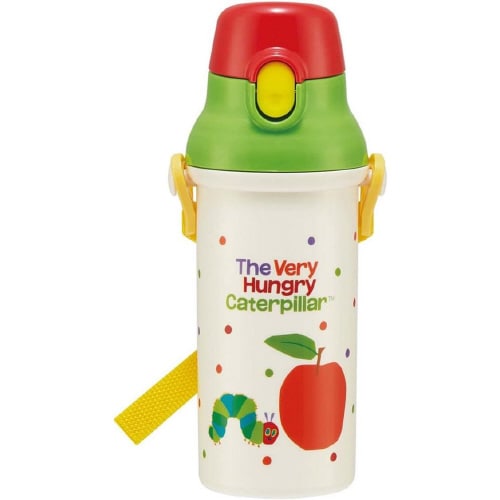 プラスチック製 子供用水筒 はらぺこあおむし