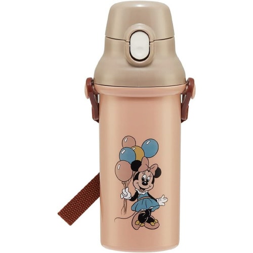 プラスチック製 子供用水筒 ミニーマウス