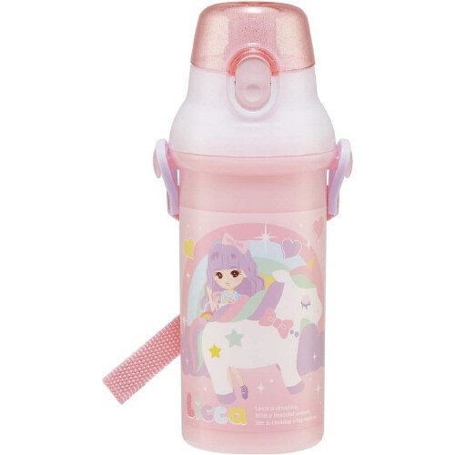 プラスチック製 子供用水筒 リカちゃん23