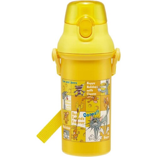 プラスチック製 子供用水筒 トム&ジェリー