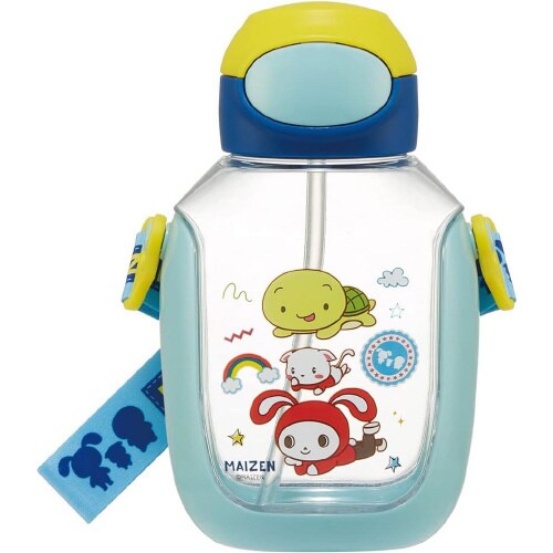 ワンプッシュ ストロー水筒 まいぜんシスターズ