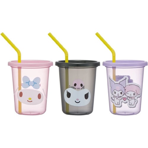 ストロー付きタンブラー 3個 マイメロ 2セット