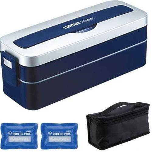 ランタス 2段弁当箱 保冷剤・ バッグ付