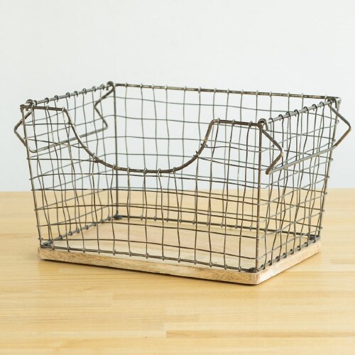 スタッカブルバスケット(L)