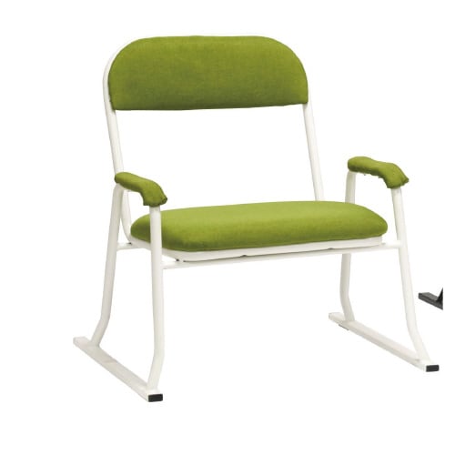 お座敷チェア(肘付)DC003GR/WH4脚セット