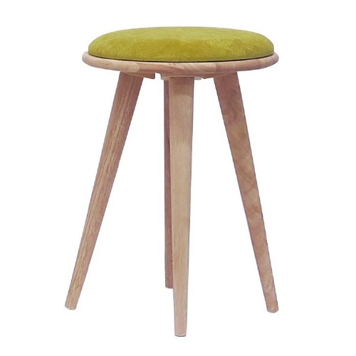 ラウンドスツール2黄 NS 3875AS