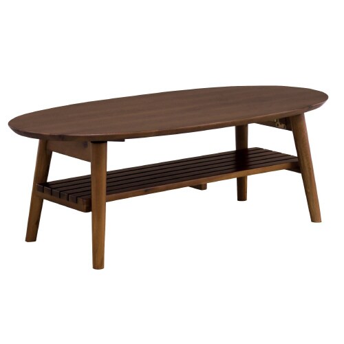 折りたたみオーバルテーブル コティ2