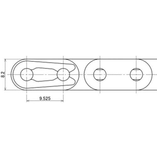 椿本チエイン RSローラーチェーン BS/DIN規