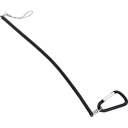 エアージェイ NEW カラビナコイルストラップ 太