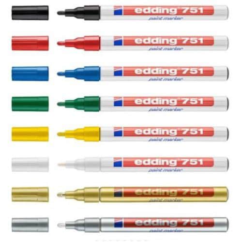 edding 751ペイントマーカー(細字)黒