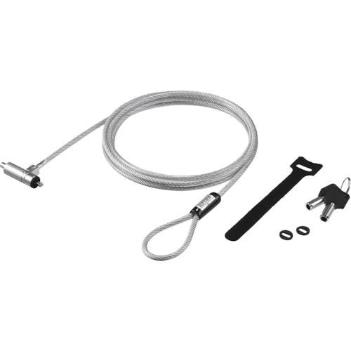 BAFFALO シリンダー錠タイプワイヤーロック